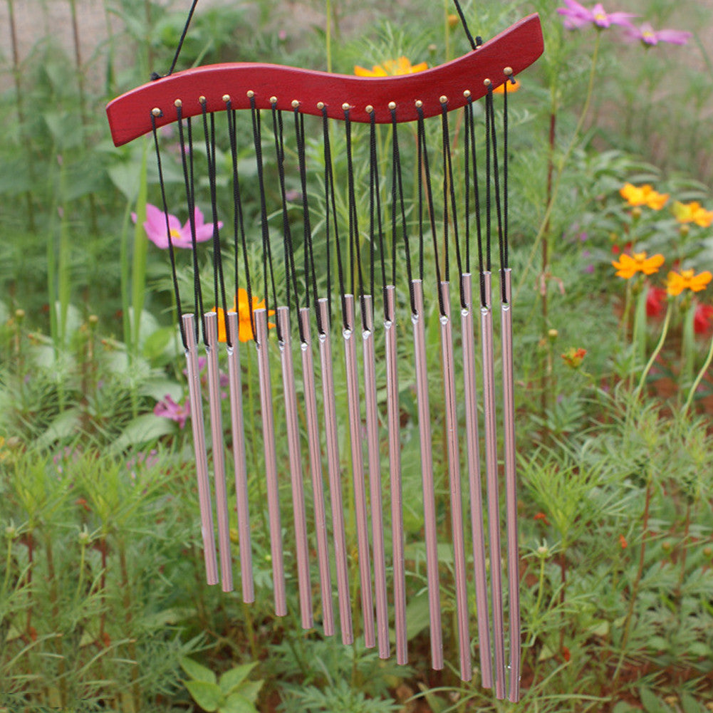 Antique Amazing Grace 15 Tubes Windchime Chapel Bells Wind Chimes Door Hanging Windbell Home Decor