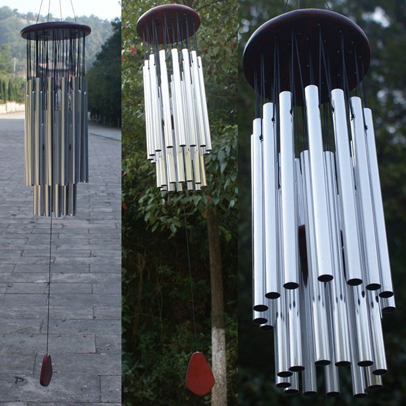 5 Bells Copper Outdoor Metal Wind Chimes