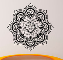 Mandala Wall Sticker Home Decal Buddha Yin Yang Floral Yoga Meditation Vinyl Decal Wall Art Mural Home Decor Decoration D175