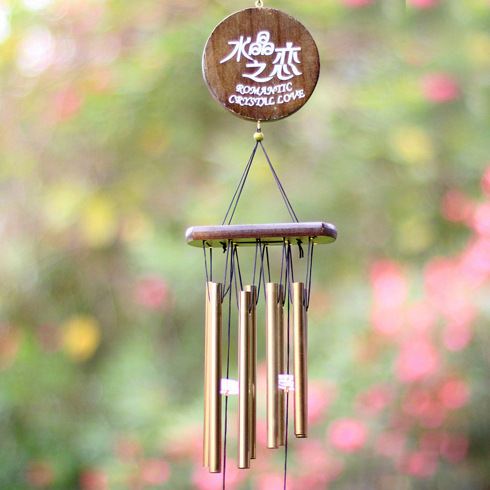 Antique Amazing Handmade Windchimes Outdoor Living Wind Chimes Yard Garden Tubes Bells Copper Birthday Hanging Ornaments Gift