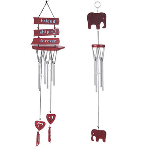 48cm 6 Tubes Wind Chimes Bells Carillon Copper Windchime Home Outdoor Living Yard Chapel Bells Wall Hanging Craft